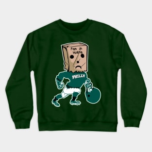 Philadelphia Fan In Hiding Crewneck Sweatshirt